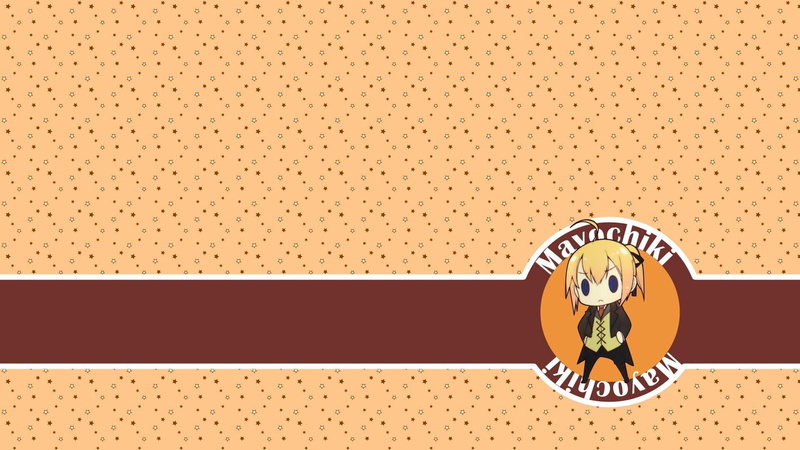 circle, indoors, representation, 1080P, human representation, mayo chiki anime girls konoe subaru, shape, yellow, close-up, clock, wall - building feature