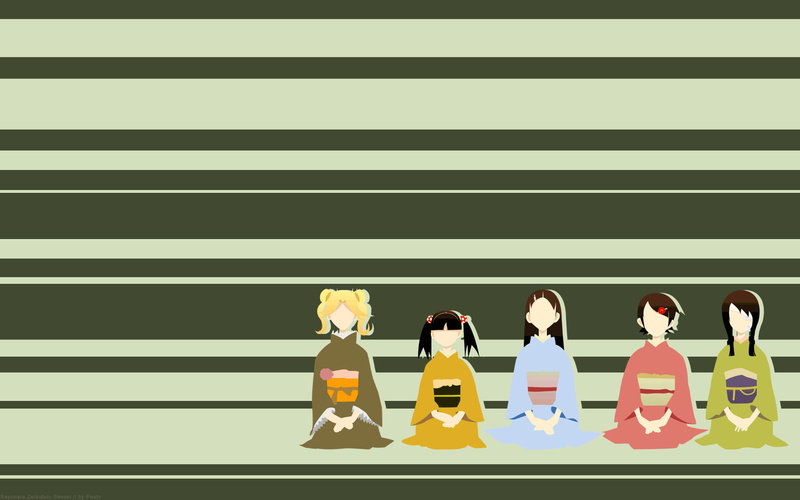 Chiri Kitsu, Abiru Kobushi, Meru Otonashi, 720P, Anime, Sayonara, Kaere Kimura, Kafuka Fuura, Zetsubou-Sensei