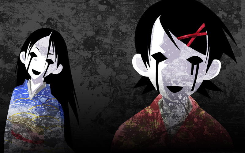 Anime, Zetsubou-Sensei, 1080P, Sayonara, Kafuka Fuura, Chiri Kitsu