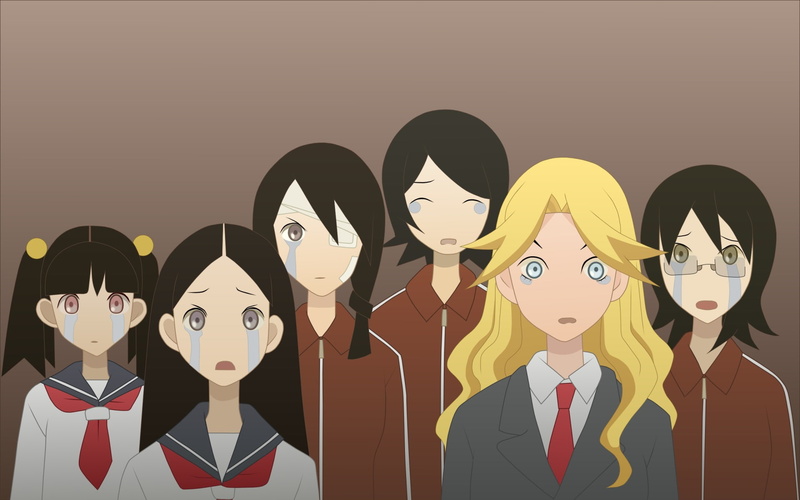 Zetsubou-Sensei, Nami Hitou, Sayonara, Chiri Kitsu, Abiru Kobushi, Meru Otonashi, Kaere Kimura, Anime, Harumi Fujiyoshi, 1080P
