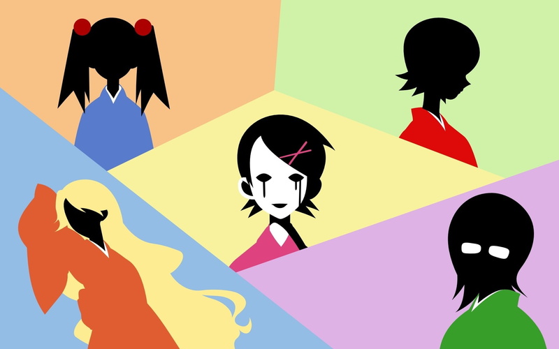 Meru Otonashi, Sayonara, Nami Hitou, Kafuka Fuura, Harumi Fujiyoshi, Zetsubou-Sensei, Anime, Kaere Kimura, 1080P