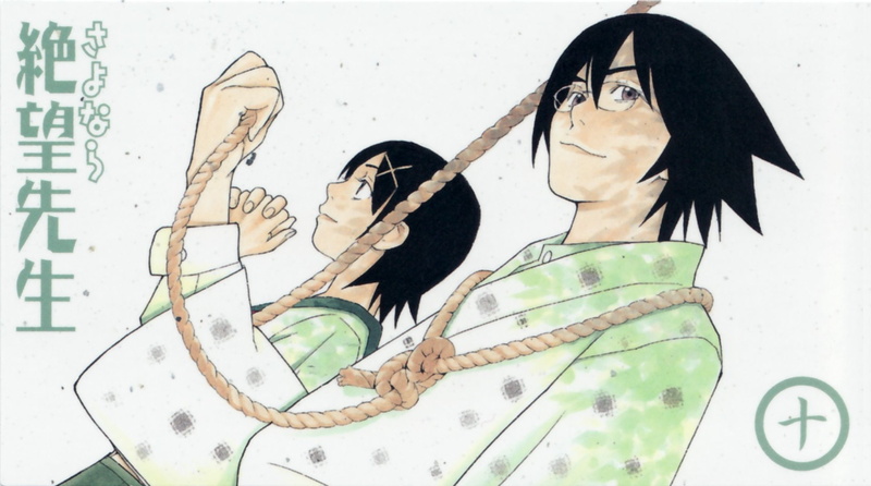 Sayonara, Anime, Zetsubou-Sensei, 1080P, Nozomu Itoshiki, Kafuka Fuura