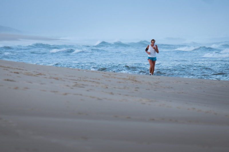 land, one person, holiday, young adult, woman, sport, summer, runner, ocean, scenics - nature, run, beach, lacanau, outdoors, nature, 2K, water, girl