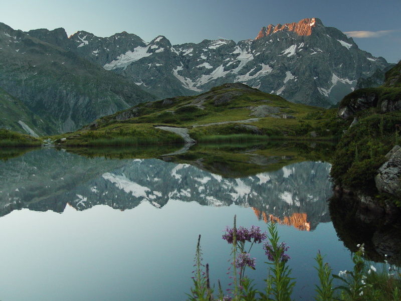 lake, water, scenics, photography, 1080P, snow, Alps, european Alps, Le lac, Lauzon, outdoors, Hautes Alpes, mountains, Sirac, green Color, montagnes