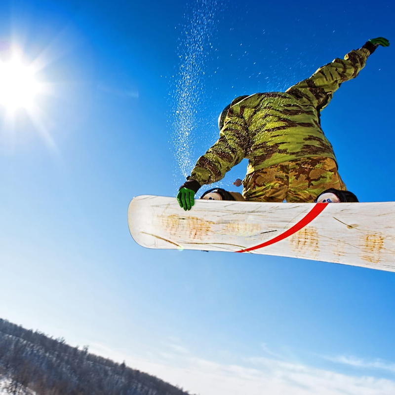 extreme sports, snowboarder, blue, jump, cool, sunbeam, jumping, outside, extreme, outdoor, cloudscape, space, guy, low angle view, 480P, trick, sunlight