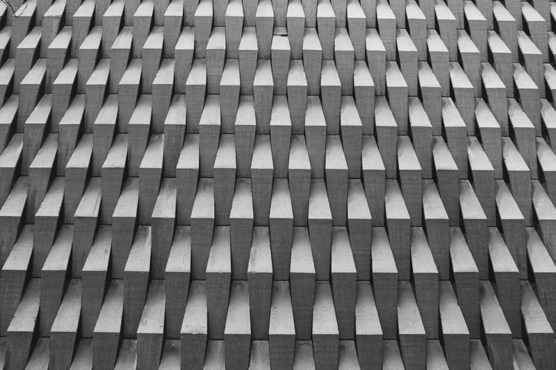 high angle view, backgrounds, staircase, in a row, concrete, chile, repetition, footpath, pattern, design, outdoors, building, architecture, paseo huerfanos el sol