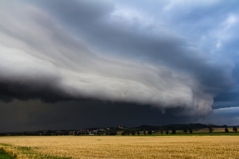 4K, drama, weather, warning sign, grain, dark clouds, rain, scenic, mood, southern germany, outdoors, weather mood, nature, storm, dramatic clouds, atmosphere