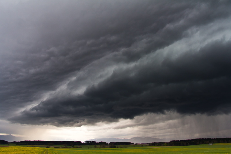 dark clouds, forward, environment, bavaria, atmosphere, cloud shapes, germany, wet, mood, storm clouds, spring thunderstorms, beauty in nature, storm hunting