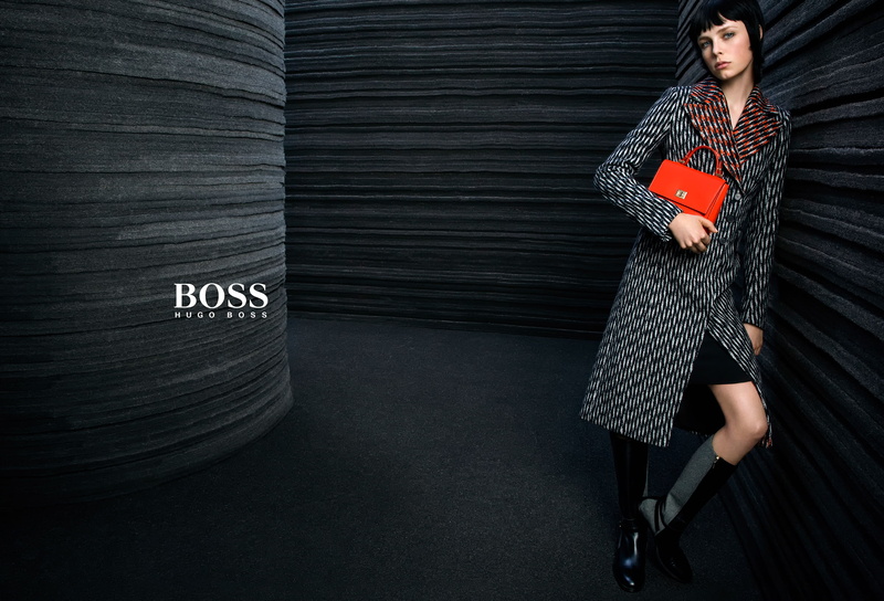 Hugo Boss, model, the show, 2K, Edie Campbell