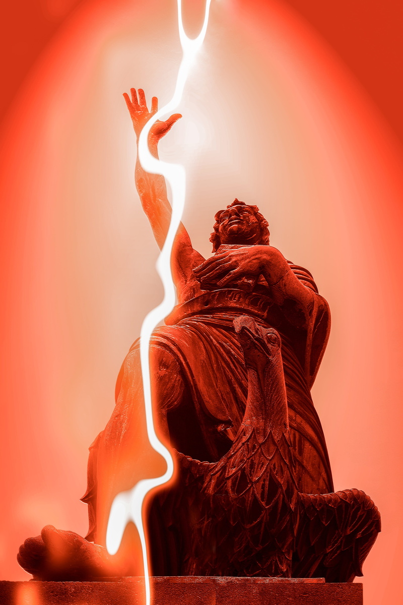atmosphere, mood, composing, indoors, photomontage, fire, mystical, intensive, figure, illuminated, flame, standing, arm, close-up, glowing, art and craft