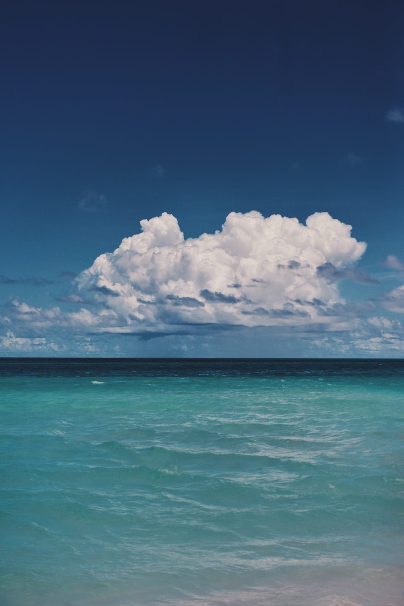 day, nikon, turquoise colored, holiday, scenics - nature, clouds, 1080P, beach, cloud - sky, idyllic, blue, no people, beauty in nature, d610, ocean, clean