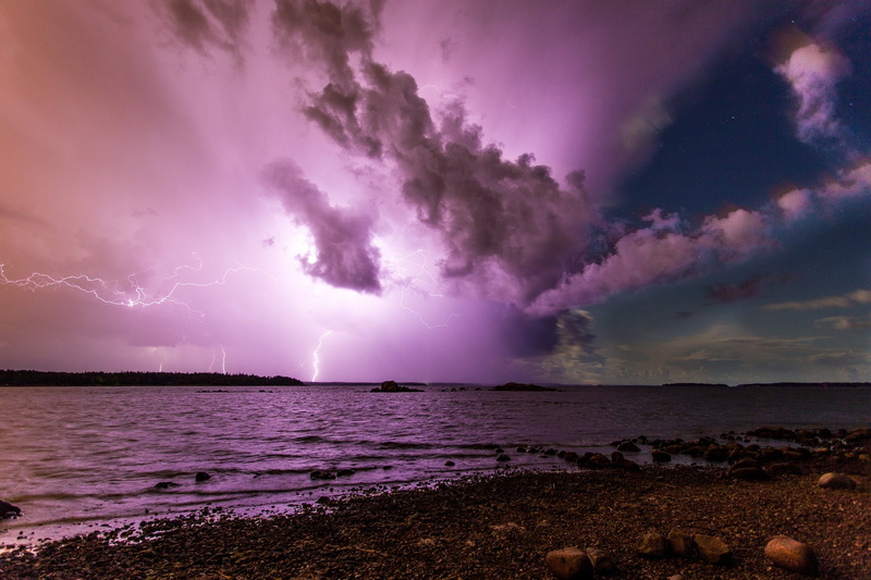 foudre, thunder, sky, nuit, nature, flash, eclair, lightning, storn, 1080P, night, walppaper