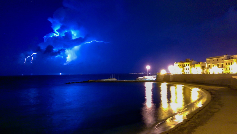 eclair, foudre, nature, walppaper, nuit, sky, night, lightning, 1080P, thunder, storn, flash