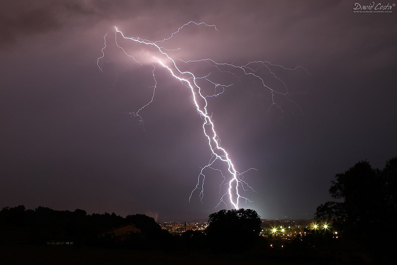 lightning, night, sky, foudre, walppaper, storn, eclair, flash, 720P, nuit, nature, thunder
