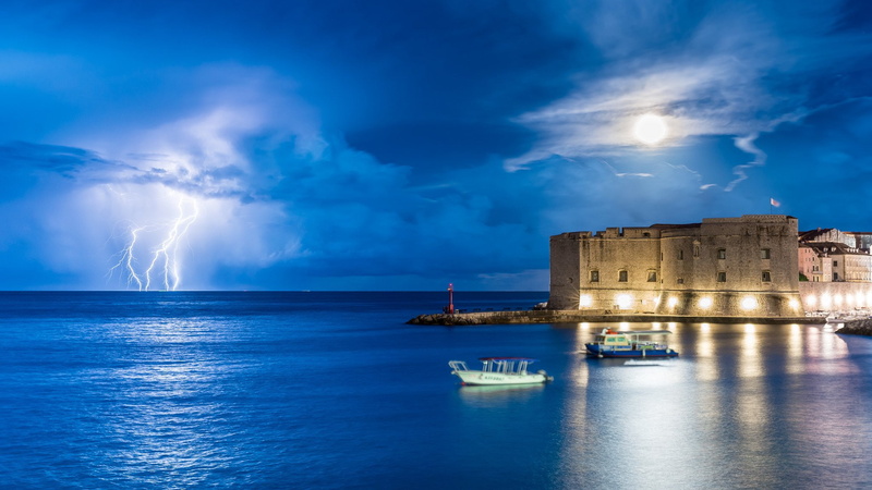 walppaper, flash, lightning, night, eclair, sky, 1080P, thunder, nature, storn, nuit, foudre