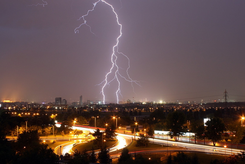 night, flash, thunder, foudre, nuit, walppaper, eclair, nature, 1080P, storn, sky, lightning