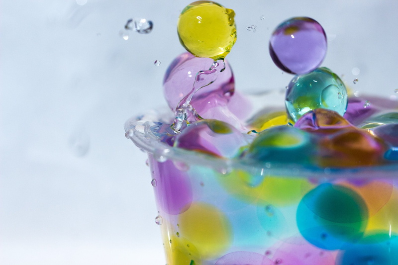 1080P, water, nature, macro, pluie, drop, zoom, gouttes
