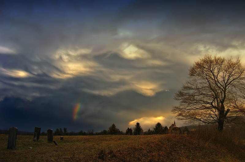 sky, thunderstorm, brown, tree, Afterglow, grass, 2K, landscape, photo, weather, rural Scene, sunset, outdoors, clouds, dusk, nature, creative commons