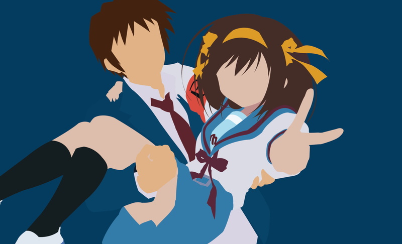 1080P, Anime, The Disappearance of Nagato Yuki-chan, Kyon (Haruhi), Haruhi Suzumiya