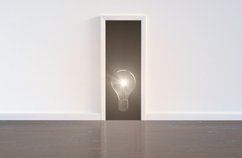 bulb, wall - building feature, design, lighting equipment, transparent, single object, isolated, way, strategy, photo, innovation, electricity, sustainable resources