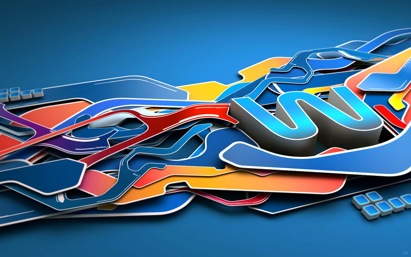 yellow, 3D, Process, 720P, blue, illustration, Winter, d, red