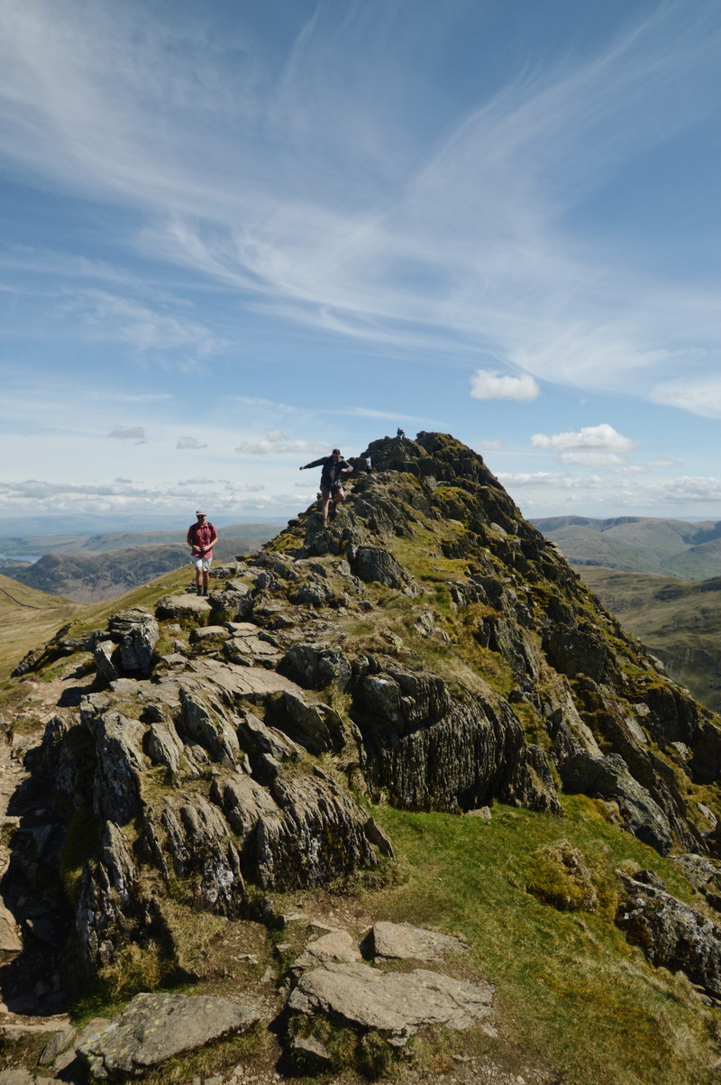 lifestyles, tranquil scene, rocky, scenics - nature, scenic, Mossy rocks, 5K, rocks, valley, outdoors, summer, nature, one person, clouds, leisure activity
