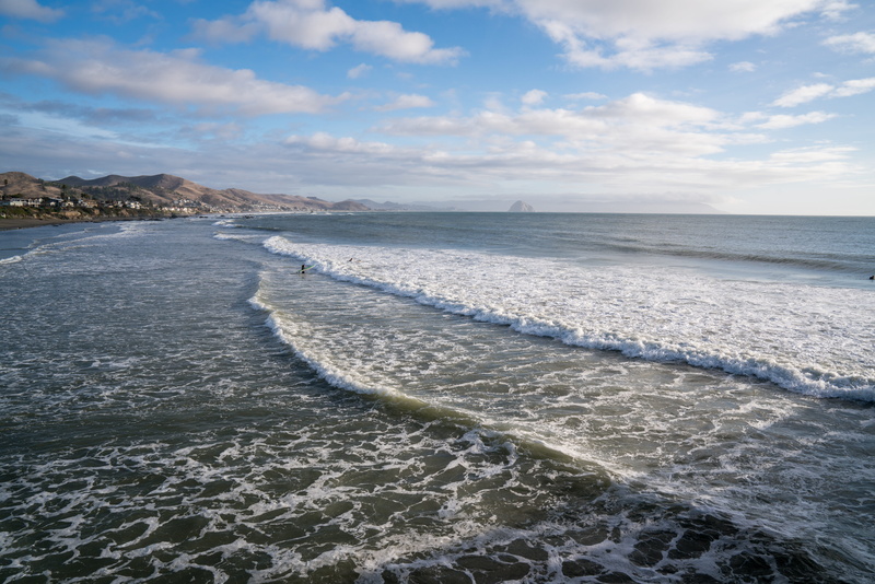 non-urban scene, nature, sky, united states, aquatic sport, sunset, tranquility, 8K, cloud - sky, landscape, clouds, splash, ocean, beach, land, waterfront