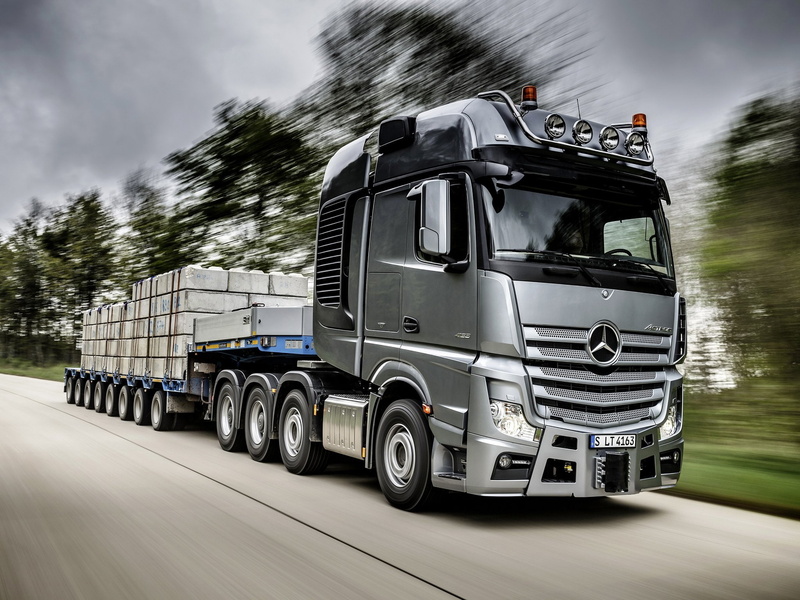 benz, 2014, semi, tractor, actros, mercedes, 1080P, 4163, slt, mp4