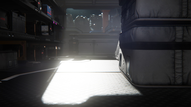 furniture, Star Citizen, building, illuminated, shadow, day, empty, 2K, motor vehicle, flooring, video games, business, indoors, home interior, nature