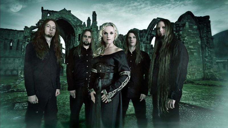 folk, symphonic, metal, gothic, eyes, 1080P, heavy, leaves