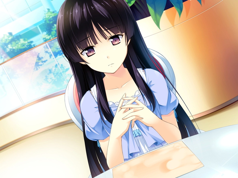 beautiful woman, indoors, real people, beauty, haired, purple, anime, women, character, firmament, young adult, portrait, standing, 1080P, cartoon
