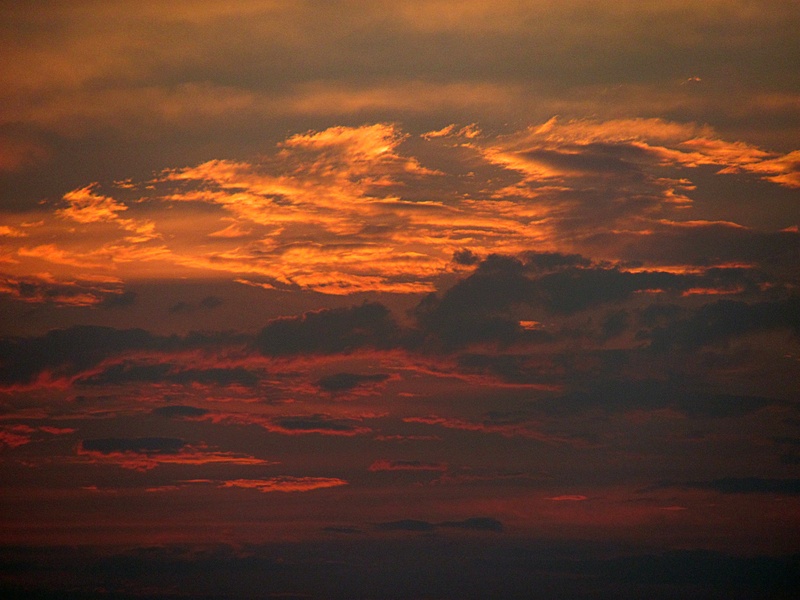 tranquility, cloud - sky, sky, idyllic, firmament, eventide, nature, cloudscape, awe, clouds, romantic sky, majestic, summer, outdoors, beauty in nature