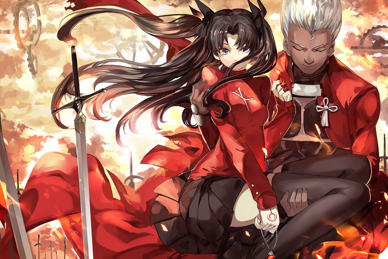 Fate/Stay Night, Archer (Fate/Stay Night), Fate Series, 1080P, Rin Tohsaka