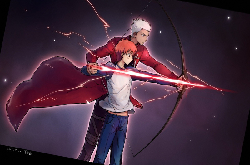 fate stay, emiya, fate, anime, 2K, shirou, series, archer, boys, night
