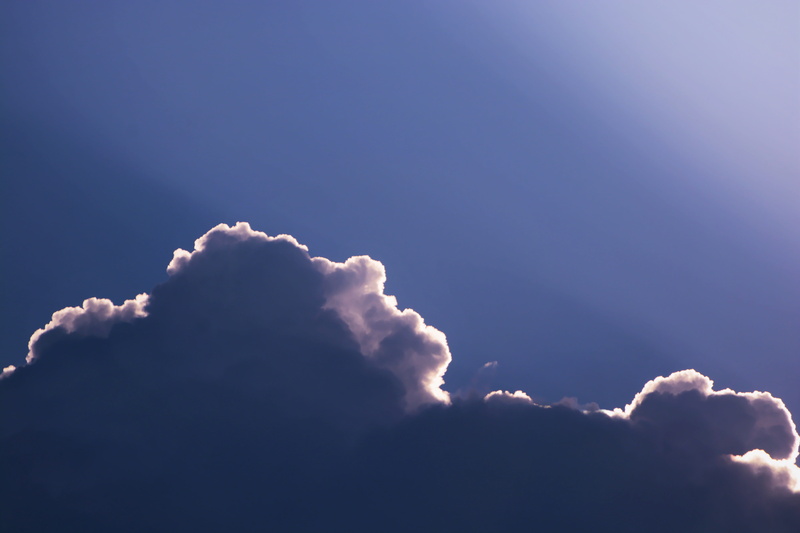 sunlight, cumulus, day, abstract, backgrounds, cloudscape, space, nature, idyllic, scenics - nature, sky, no people, nimbus, wind, 5K, blue, daylight