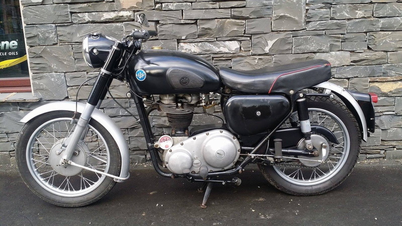 motorbike, classic, retro, bike, ajs, 720P, british, motorcycle, racing, vintage, race