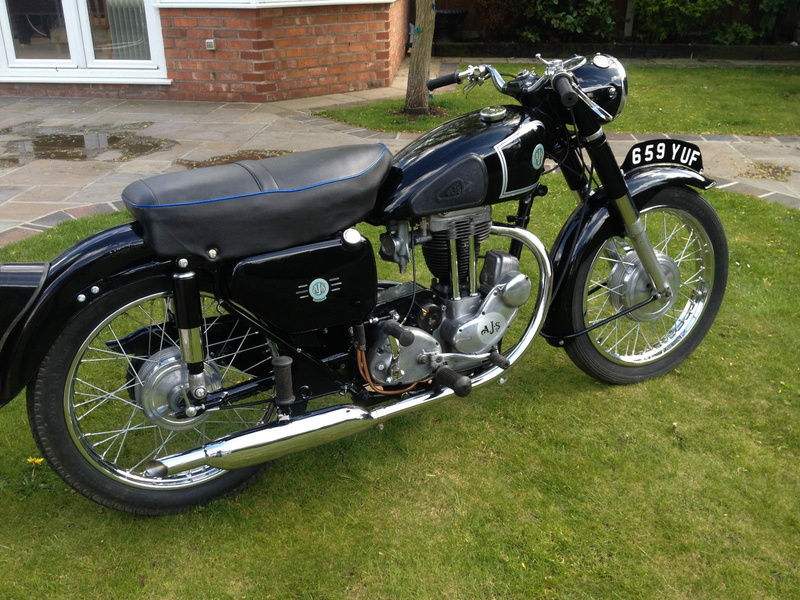 race, bike, classic, retro, motorbike, british, ajs, motorcycle, vintage, 720P, racing