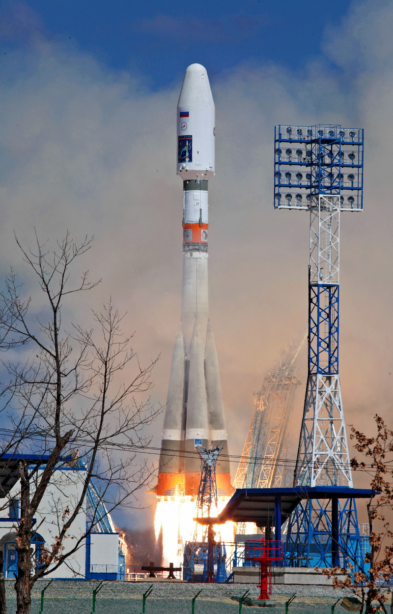 roscosmos, Soyuz, Vostochny Cosmodrome, 4K