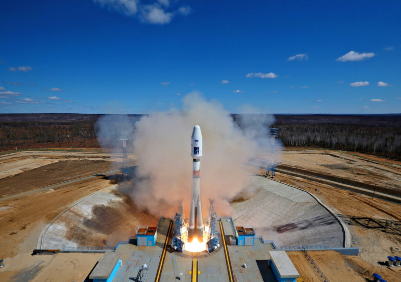 4K, Soyuz, roscosmos, Vostochny Cosmodrome