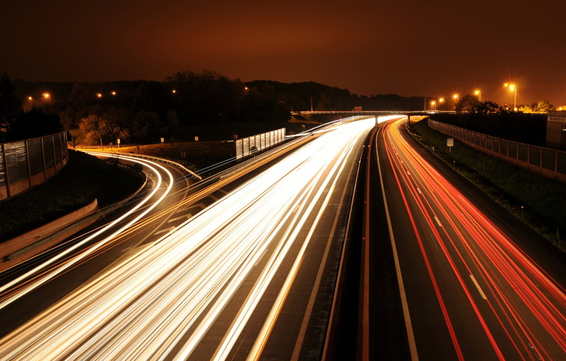Road, Photography, 1080P, Time-Lapse, Freeway