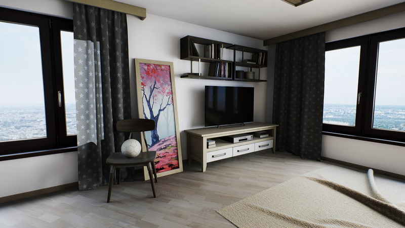 3d, Archviz, 1080P