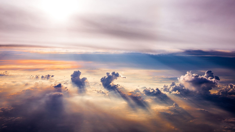 environment, no people, cloudscape, atmospheric mood, Landscape, beyond the clouds, cloud - sky, idyllic, beauty in nature, sunbeam, dramatic sky, outdoors