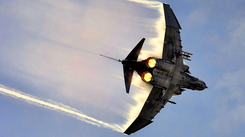 phantom, mcdonnell, black, jet, 4K, f 4, aircraft, douglas, gray, military