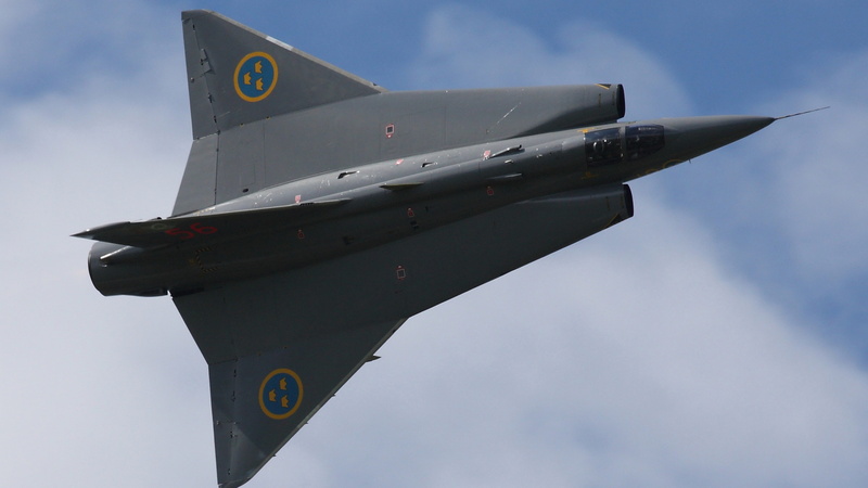 Swedish Army, Saab 35 Draken, Swedish Air Force, 4K