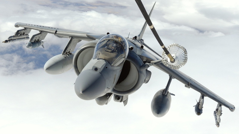 McDonnell Douglas AV-8B Harrier II, Jet Fighters, 1080P