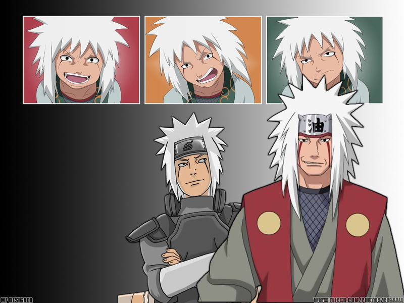 jiraiya, 720P, hd, sama, naruto, art, anime