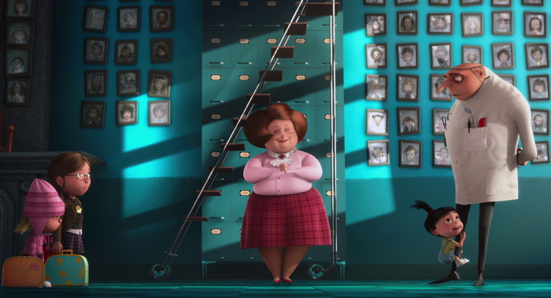 Margo (Despicable Me), Gru (Despicable Me), Agnes (Despicable Me), Despicable Me, 1080P, Edith (Despicable Me), Miss Hattie