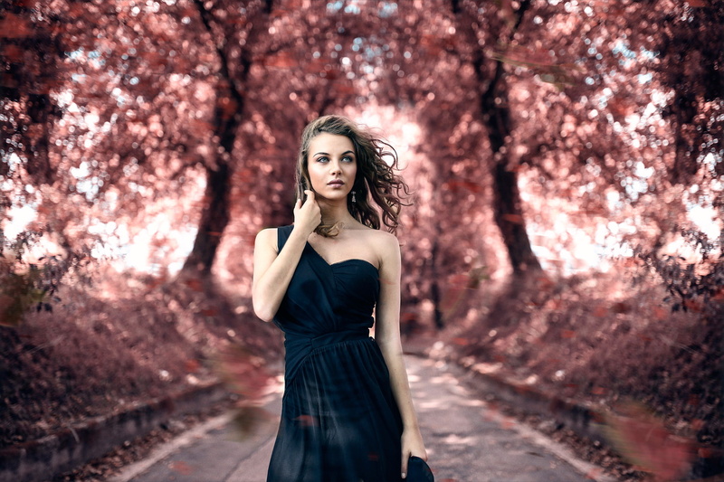 Touch me gently, makeup, the beauty, Alessandro Di Cicco, autumn, 1080P