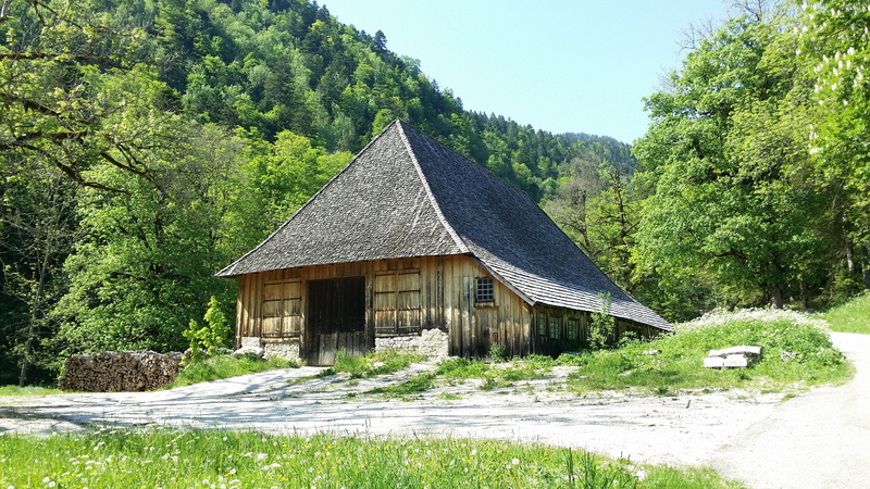 beauty in nature, saint pierre de chartreuse, outdoors, architecture, Nature, built structure, no people, land, hiking, building exterior, house, rural scene