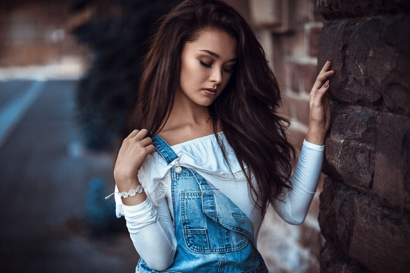 Anatoly Oskin, mood, 1080P, hands, model, hair, Elena W
